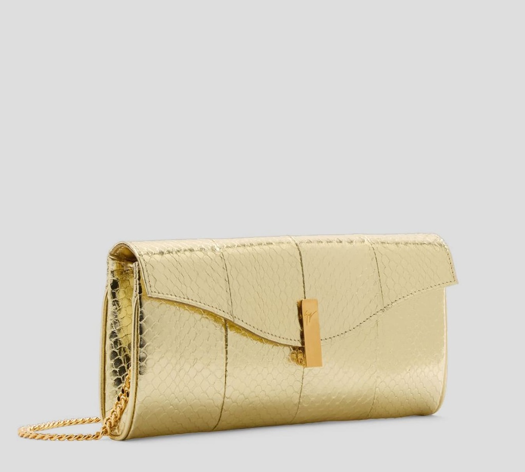Giuseppe Zanotti - CARTERA BANDOLERA DORADA
