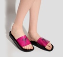 Giuseppe Zanotti - SANDALIA NEGRA/FUXIA