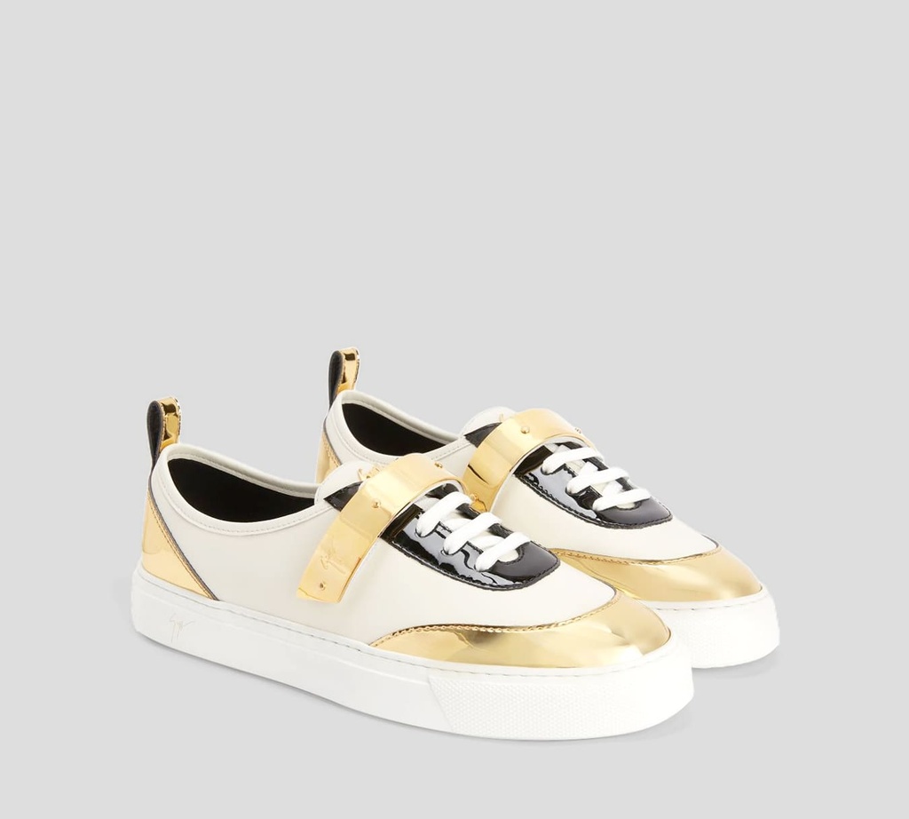 Giuseppe Zanotti - SNEAKERS CLASICOS CON DETALLES DORADOS