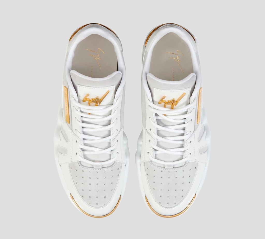 Giuseppe Zanotti - SNEAKERS TALON ALTO CON DETALLES DORADOS 01