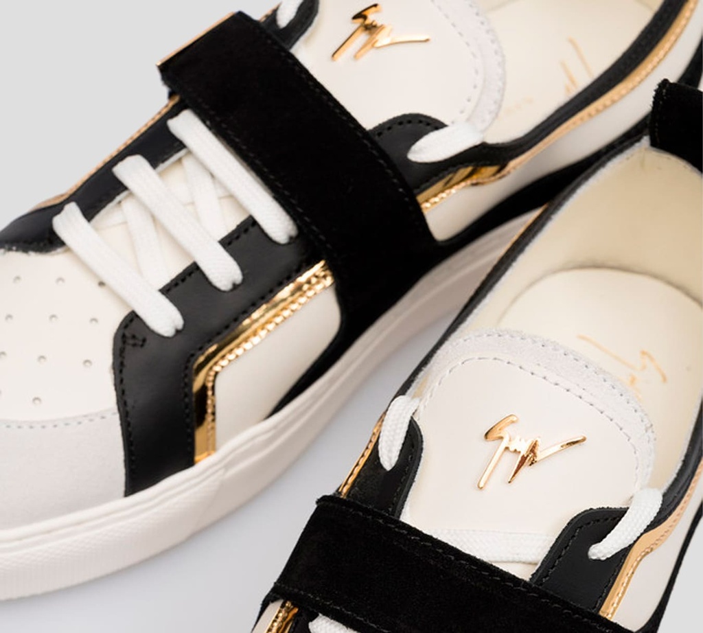 Giuseppe Zanotti - SNEAKERS CORTE BAJO GAMUZADOS BICOLOR