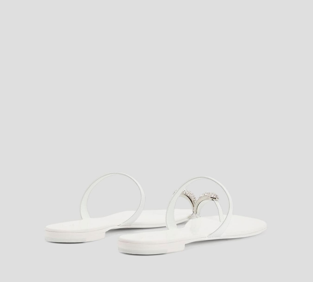Giuseppe Zanotti - SANDALIAS ROCK10 BLANCO