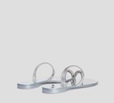 Giuseppe Zanotti - SANDALIAS ROCK10 PLATA