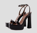 Giuseppe Zanotti - SANDALIA ALTA DE PATENTE Y PLATAFORMA