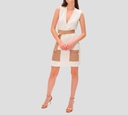 Elisabetta Franchi - VESTIDO TEJIDO CON CINTURON