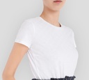 Elisabetta Franchi - FRANELA BLANCA CON PATRON DE LOGO
