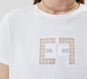 Elisabetta Franchi - FRANELA BASICA CON LOGO