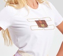 Elisabetta Franchi - FRANELA BLANCA CON CADENA