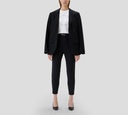 Elisabetta Franchi - FRANELA BLANCA CON LOGO BORDADO