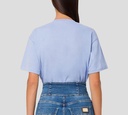 Elisabetta Franchi - FRANELA LILA CON LOGO BORDADO