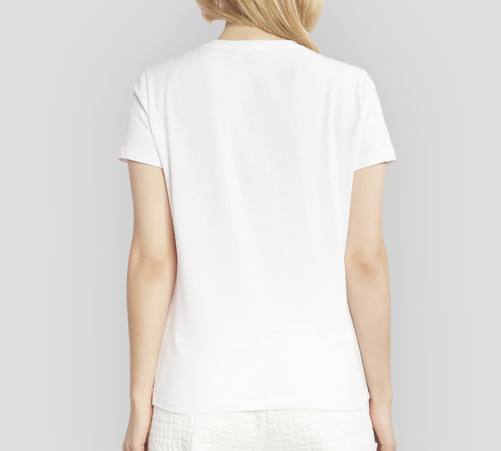 Elisabetta Franchi - FRANELA BASICA CON BROCHE EN EL PECHO