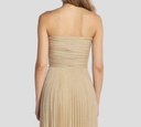 Elisabetta Franchi - VESTIDO MIEL BRILLANTE - PARA ALFOMBRA ROJA