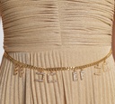 Elisabetta Franchi - VESTIDO MIEL BRILLANTE - PARA ALFOMBRA ROJA