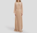Elisabetta Franchi - VESTIDO BRONCE BRILLANTE