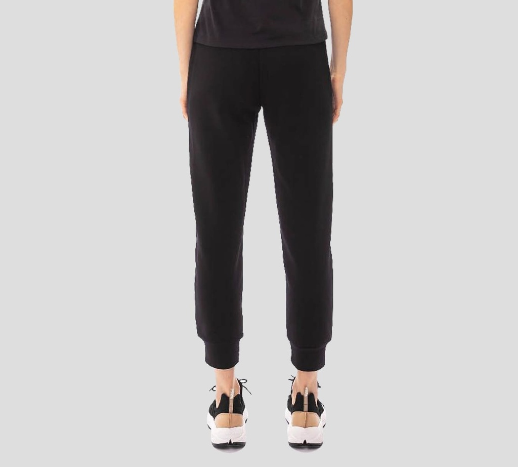 Elisabetta Franchi - MONO NEGRO CON DETALLES DORADOS