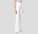 Elisabetta Franchi - PANTALON BLANCO BOTA ANCHA