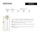 Elisabetta Franchi - PANTALON DE GAMUSA NEGRO CON DETALLES DORADOS