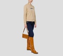 Elisabetta Franchi - SWEATER CUELLO REDONDO CON DETALLE EN EL PECHO