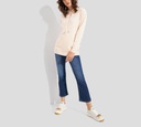 Elisabetta Franchi - SWEATER CAMEL CON LOGO