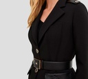 Elisabetta Franchi - BLAZER BASICO CON CINTURON
