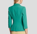 Elisabetta Franchi - BLAZER VERDE CON BOTONES VERDES