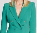 Elisabetta Franchi - BLAZER VERDE CON BOTONES VERDES