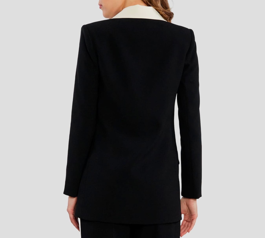 Elisabetta Franchi - BLAZER VERDE CON BOTONES VERDES/DORADO