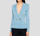 Elisabetta Franchi - BLAZER BASICO CON BOTONES DORADOS