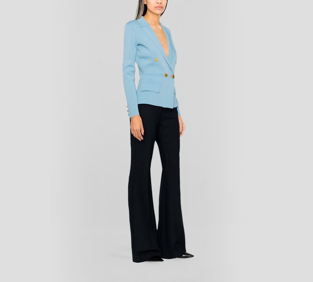 Elisabetta Franchi - BLAZER BASICO CON BOTONES DORADOS
