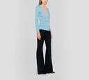 Elisabetta Franchi - BLAZER BASICO CON BOTONES DORADOS