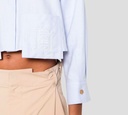 Elisabetta Franchi - BLUSA CON BOTONES EN LOS PUÑOS