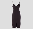 Elisabetta Franchi - VESTIDO NEGRO CON CIERRE