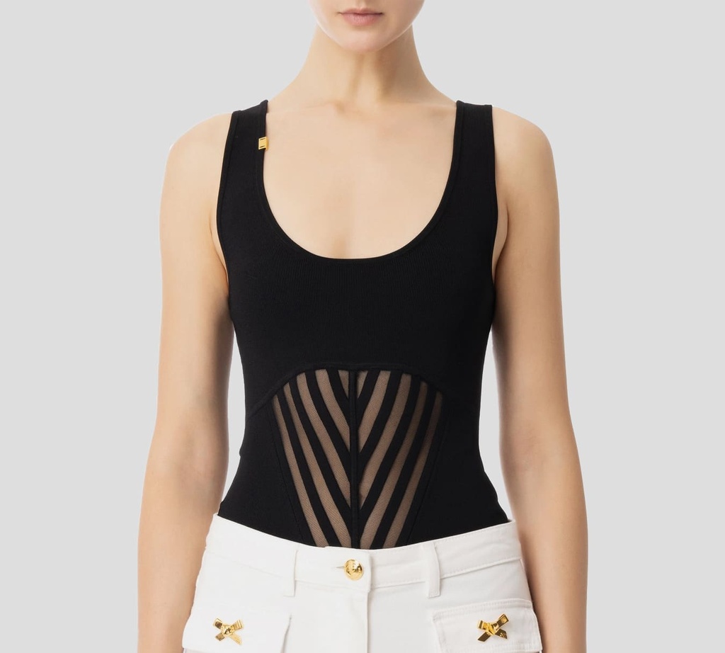 Elisabetta Franchi - BODY NEGRO