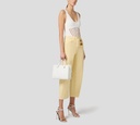 Elisabetta Franchi - BODY SIN MANGAS EN VISCOSA CON TRANSPARENCIAS