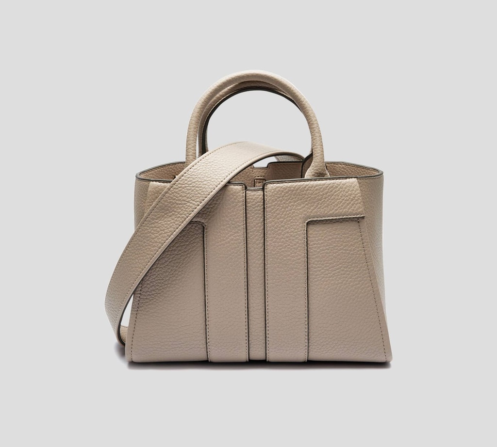 Elisabetta Franchi - CARTERA MEDIANA EN CUERO SINTÉTICO CON LOGO EN RELIEVE