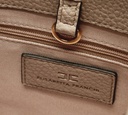 Elisabetta Franchi - CARTERA MEDIANA EN CUERO SINTÉTICO CON LOGO EN RELIEVE