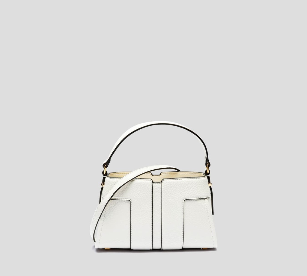 Elisabetta Franchi - CARTERA PEQUEÑA EN CUERO SINTÉTICO CON LOGO EN RELIEVE Y TIRA REMOVIBLE