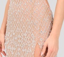Elisabetta Franchi - VESTIDO ROSADO CON BISUTERIA