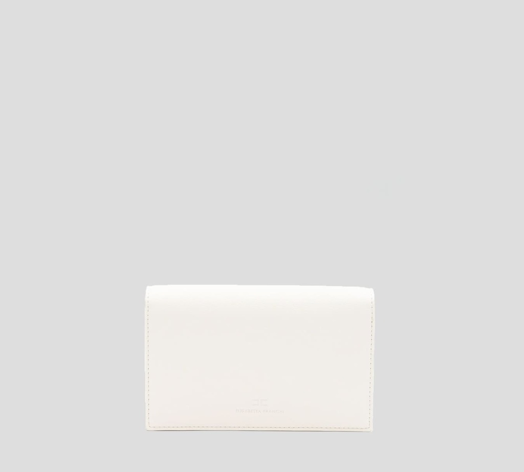 Elisabetta Franchi - CARTERA DE MANO BLANCO PERLA