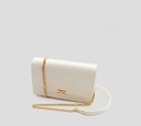 Elisabetta Franchi - CARTERA DE MANO BLANCO PERLA