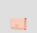 Elisabetta Franchi - CARTERA DE MANO ROSADA CON PASADOR