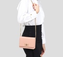 Elisabetta Franchi - CARTERA DE MANO ROSADA CON PASADOR