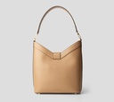 Elisabetta Franchi - CARTERA MARRON CLARA DE ASA GRANDE