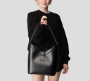 Elisabetta Franchi - CARTERA NEGRA DE ASA GRANDE