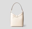 Elisabetta Franchi - CARTERA BLANCO PERLA DE ASA GRANDE