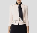 Elisabetta Franchi - BLAZER CORTO CON PAÑUELO INTEGRADO