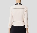 Elisabetta Franchi - BLAZER CORTO CON PAÑUELO INTEGRADO