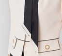 Elisabetta Franchi - BLAZER CORTO CON PAÑUELO INTEGRADO