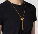 Elisabetta Franchi - TOP CON COLLAR Y FRUNCIDO AL FRENTE