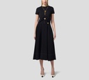 Elisabetta Franchi - TOP CON COLLAR Y FRUNCIDO AL FRENTE